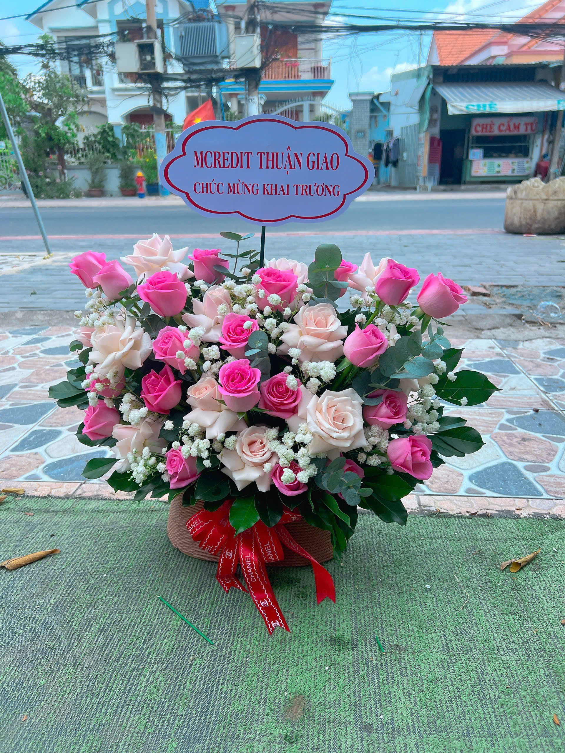 Kệ hoa khai trương Đại Cát 023