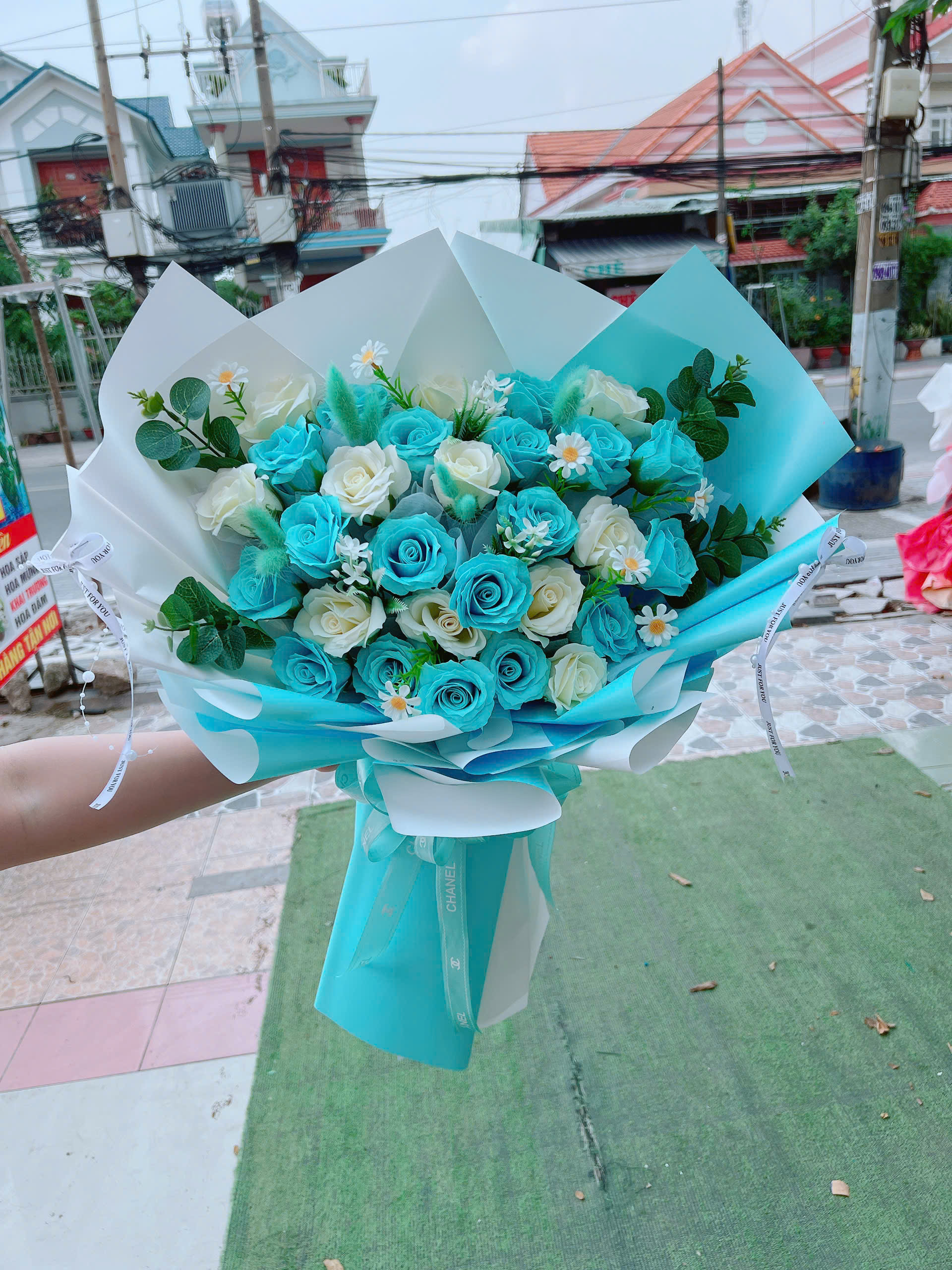 Kệ hoa khai trương Hưng Thịnh 033
