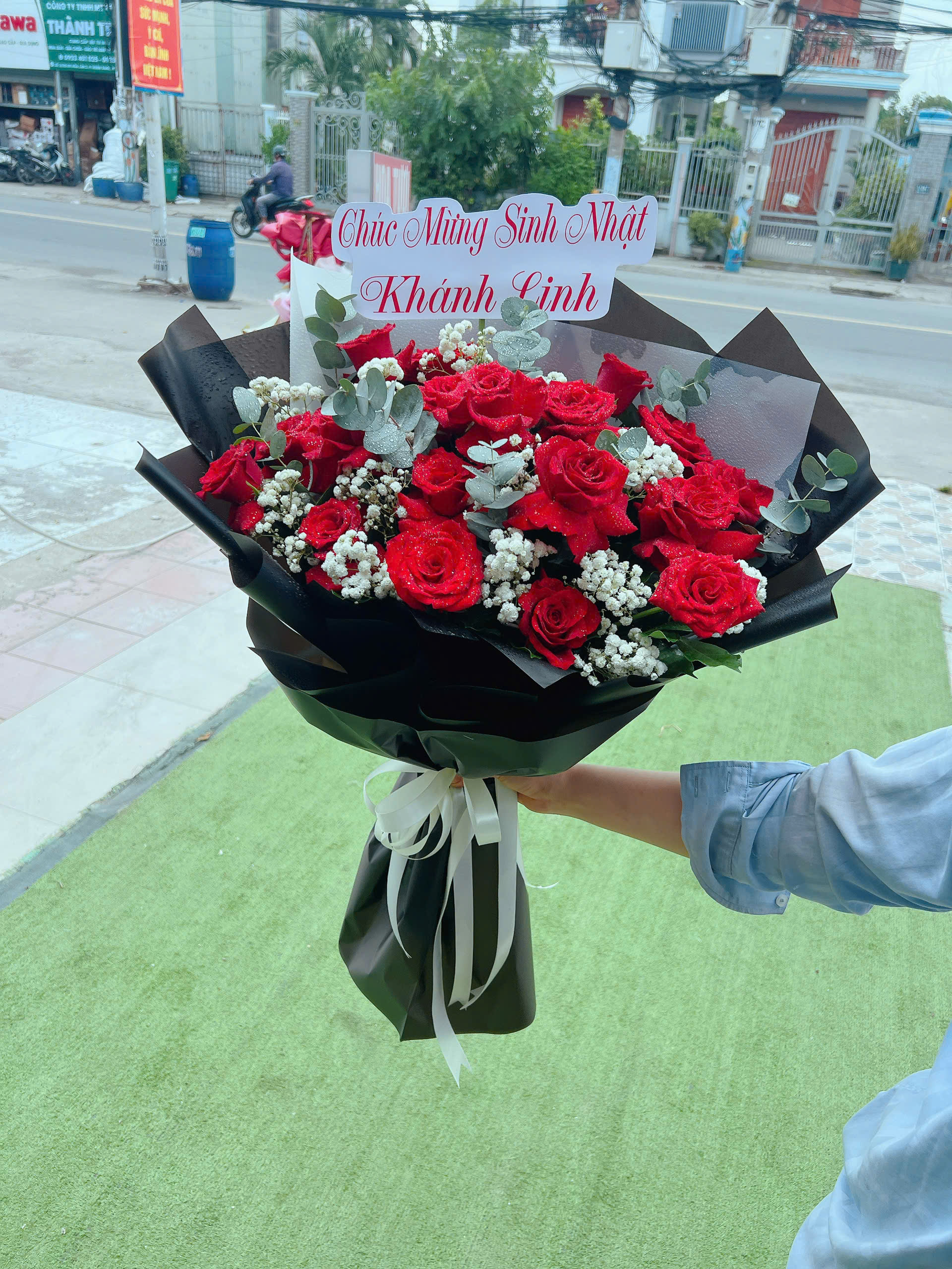 Kệ hoa khai trương Thành Đạt 039