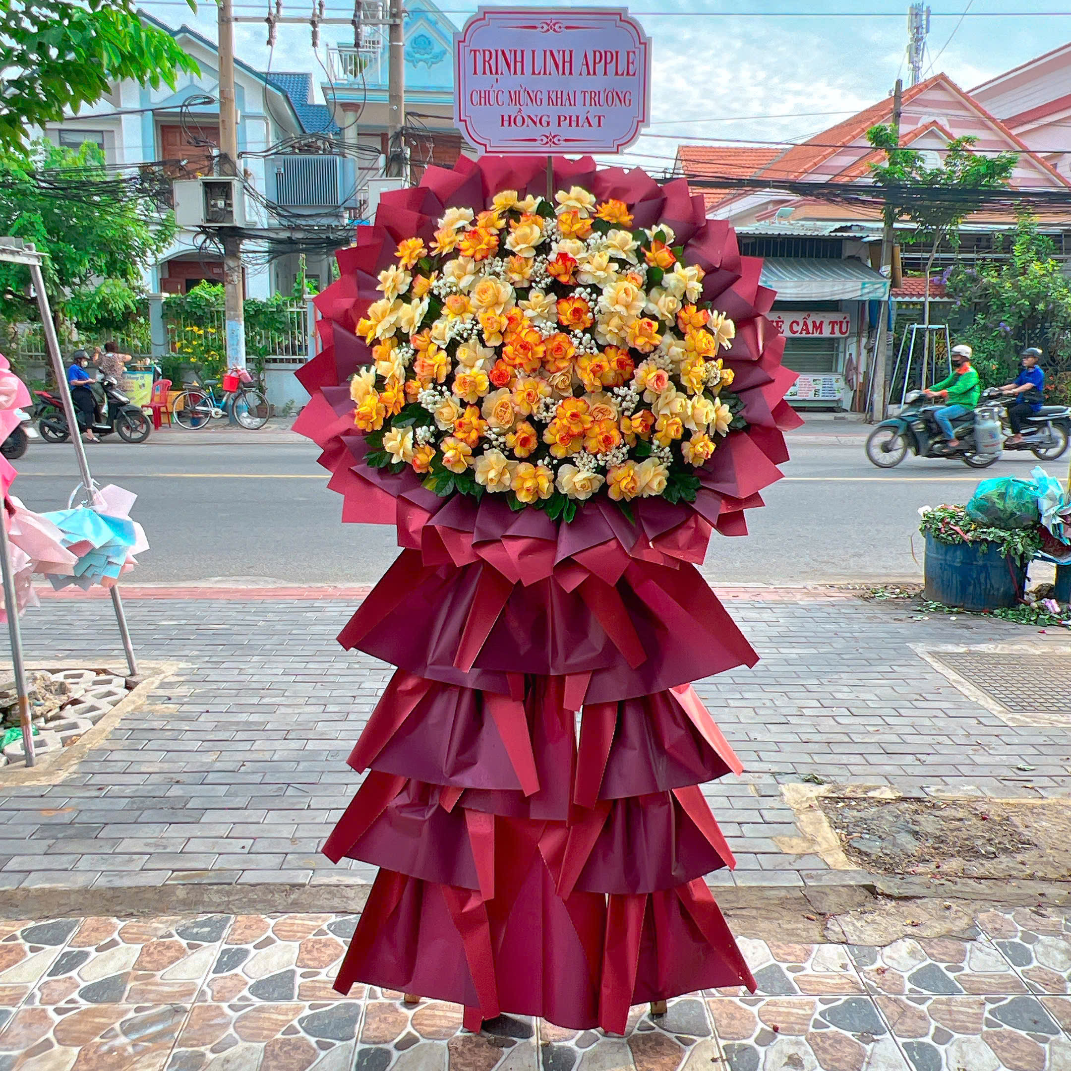 Kệ hoa khai trương An Khang 051